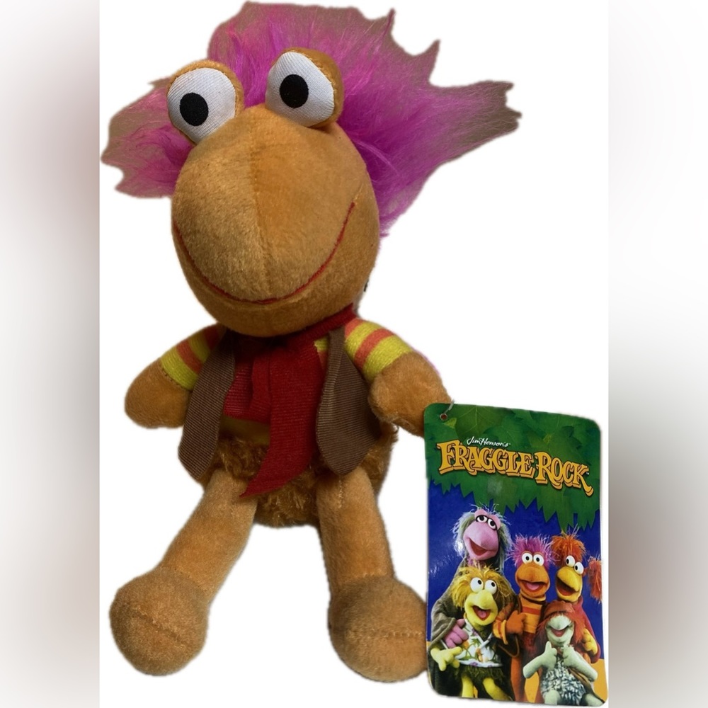 Fraggle Rock Plushies Gobo, Red, Mokey, Junior Gorg NWT